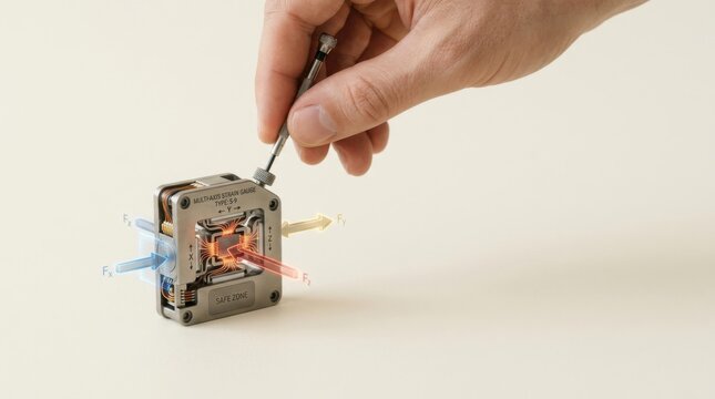 A person holding a small device representing business resilience and functionality across multiple simultaneous stresses