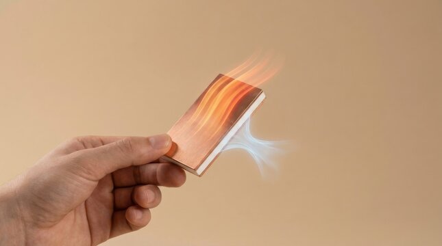 Hand holding a lighter to illustrate energy arbitrage by storing value and releasing it when conditions reverse