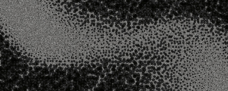 Dotwork wave pattern vector background. Black noise stipple dots. Sand grain effect. Wave dots grunge banner. Abstract noise dotwork pattern. Gradient stipple. Wavy dotted vector background.