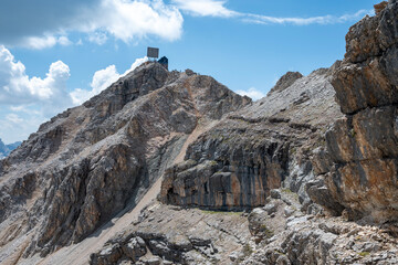 Piz Boe is a peak in the Dolomites in northern Italy. The highest peak in the Sella massif. © Tomasz Warszewski