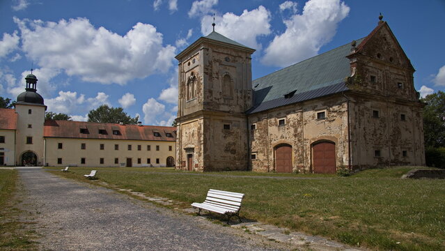 Tepla abbey in Tepla, Karlovy Vary Region, Czech republic,Europe
