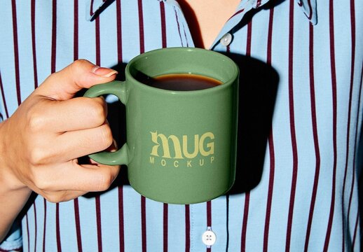 Mug Mockup For Branding And Packaging Design