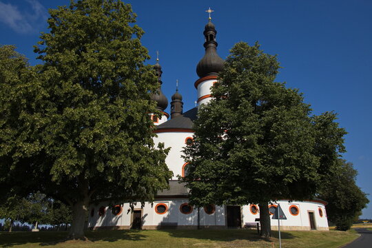 Holy Trinity Church in Kappl, Waldsassen, Bavaria, Germany, Europe
