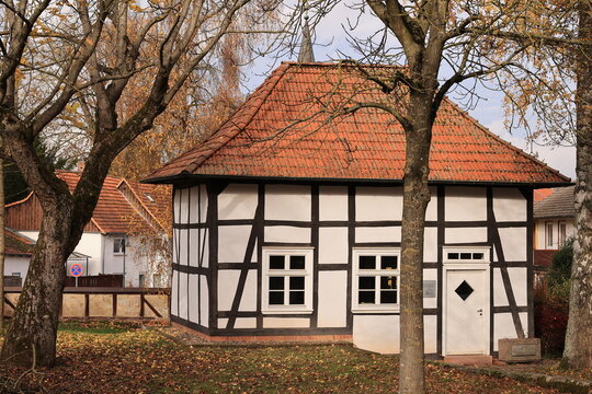 Blick in die Historische Altstadt der Hansestadt Korbach in Hessen	
