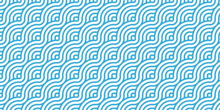 Overlapping blue abstract cover paper repeating. overlap fabric floral ornament fashion. minimal diamond pattern creative textile design. seamless clothing decoration background.