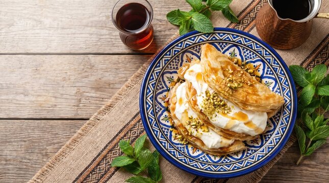 Iraqi Kahi Geymar, Iraqi Breakfast, Middle eastern Breakfast, Iraqi Cuisine, Kahi Geymar