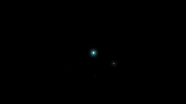 Glowing shining stars, twinkle stars at sky, Twinkle light stars sparkle motion on black screen. Starry night, white cartoon, doodles style stars blinking, Star twinkling for festive holiday event.4k