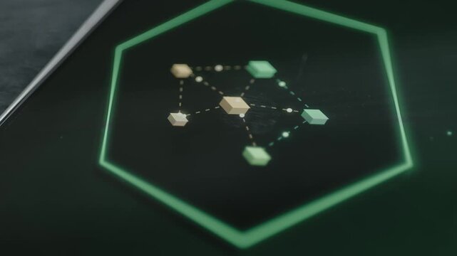 Distributed Computing Topology Connects Multiple Processing Nodes