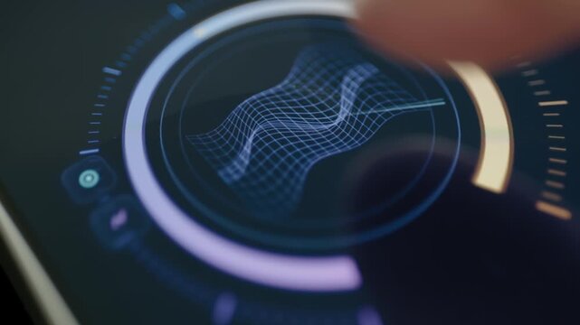 Circular Data Surface Visualizes Complex Computational Analysis