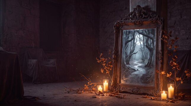  Halloween Mirror