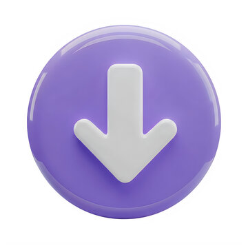 A purple button with a white arrow pointing downwards
