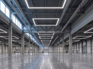 Obraz premium Convention Hall Before Setup