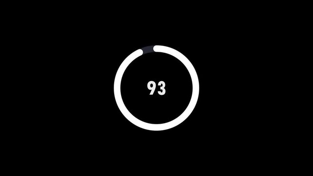 Minimal Circular Progress Bar Loading Animation