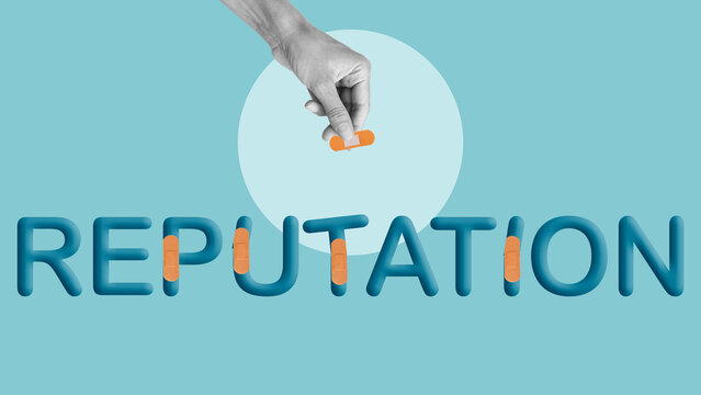 Brand reputation crisis on social media, reputation damage, negative publicity and crisis communication concept for corporate brand recovery and reputation management