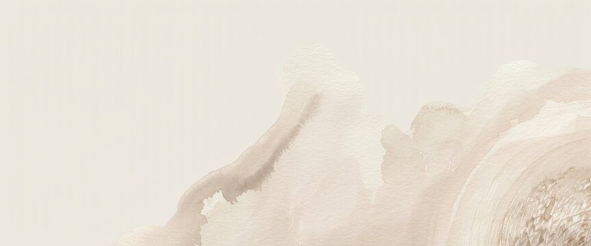 Abstract background, featuring soft, flowing, beige and cream, watercolor washes, with, delicate textures and, a hint of, gold shimmer, creating, an and organic, visual for artistic projects