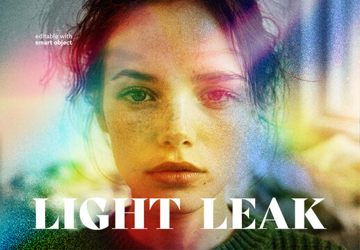 Light Leak Photo Effect