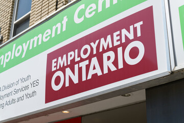 Fototapeta premium Employment Centre in Toronto