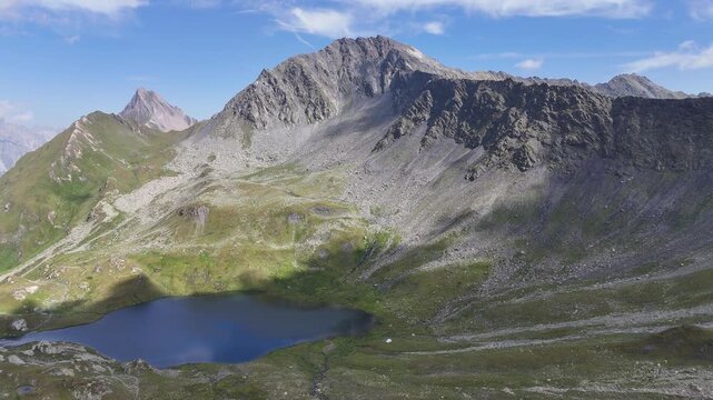 Lacs de Fenetre e Val Ferret , al passo del Gran San Bernardo, Valle D'Aosta

