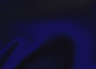 Fototapeta premium Dark blue background with soft gradient shadow and minimal light vignette