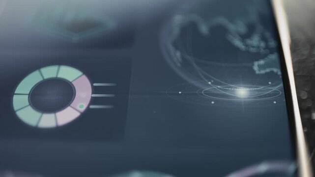Interactive Circular analytics chart measures regional performance