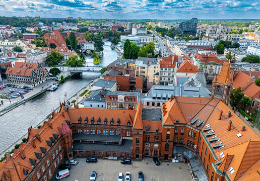 View of Bydgoszcz in Kuyavian-Pomeranian Voivodeship, Poland
