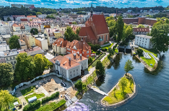View of Bydgoszcz in Kuyavian-Pomeranian Voivodeship, Poland