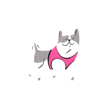 Pug English Bulldog Pet Spot Illustration