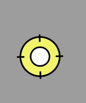 vector illustration of a retro camera