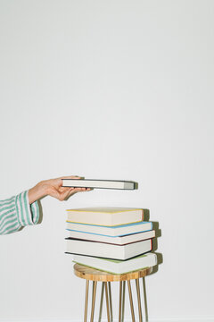 Picking Book from Stack
