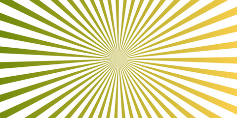 Fototapeta premium Radial black and white stripes expanding from a central point creating an optical illusion effect