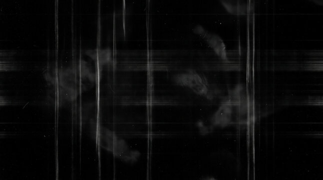 dark glitch background with vertical scanlines and blurred noise texture scanner overlay