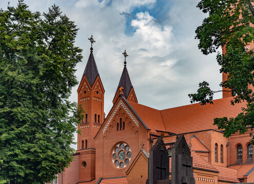 Sts. Simeon and Elena catholic church in Minsk, Belarus	