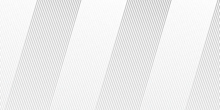 Abstract oblique stripe diagonal black and white line gradient fabric transparent diagonal line cloth. grid striped seamless pattern fabric design. geometric square stripe line background.