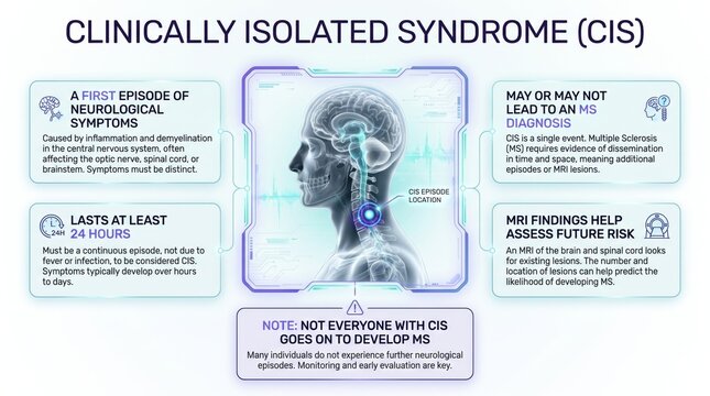 Clinically isolated syndrome and multiple sclerosis