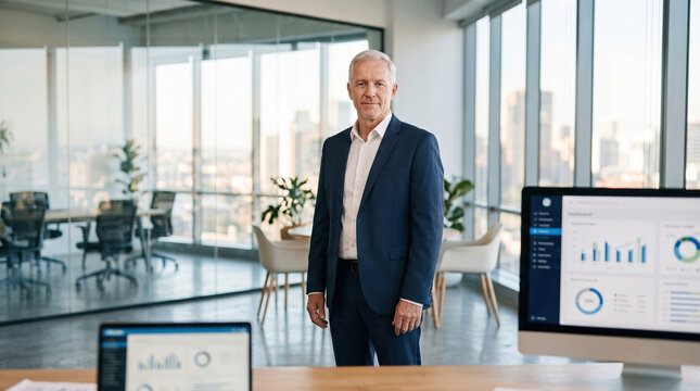 Confident business portrait