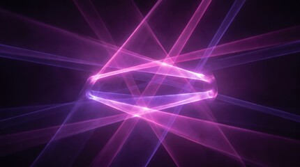 Fototapeta premium Blue gradient transitioning into muted lavender background