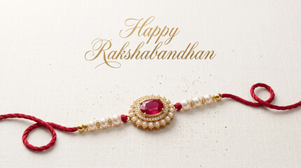Fototapeta premium Rakshabandhan | happy Rakshabandhan | rakhi