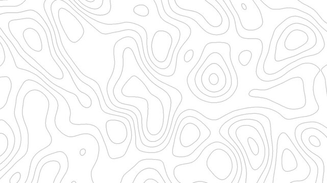 Abstract topography animation pattern dynamic waves motion. Topographic map patterns, topography line map. World map template. Abstract topographic map contour line background pattern.