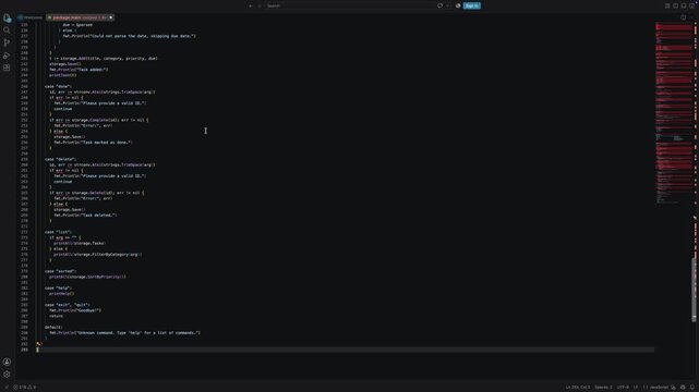 Programmer reviewing lines of source code inside dark software development workspace. Dark theme code editor with backend script validation. Dark cyberspace background with algorithms..