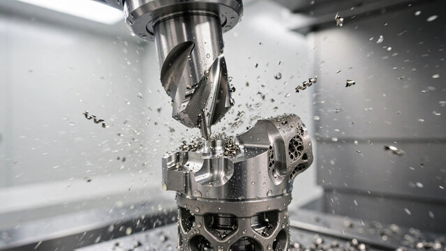 CNC precision machining titanium medical implant tolerance, Titanium implant &plusmn;0.01mm CNC cleanroom manufacturing, Ultra-detailed CNC machining titanium medical implant