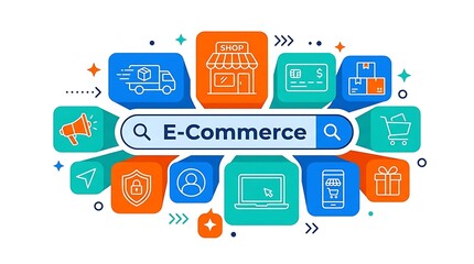 Fototapeta premium E-commerce_vector_illustration_d…_202608172041