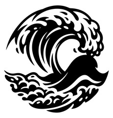 Obraz premium Wave ocean graphic design element