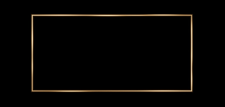 Minimalist Metallic Copper Border Luxury Invitation Template