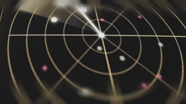 Interactive Radar predicts approaching object trajectory