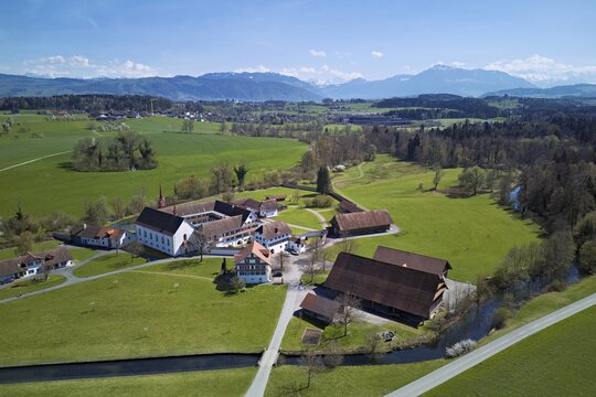 Frauenthal Cistercian Abbey, oldest in Switzerland, Hagendorn, Canton of Zug, Switzerland
