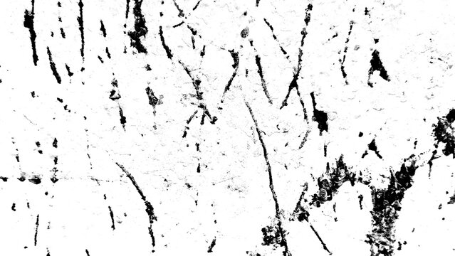 Abstract scratch marks on white surface texture with black ink lines and distressed scribbles creating rough industrial weathered metal appearance for creative graphic design backgrounds