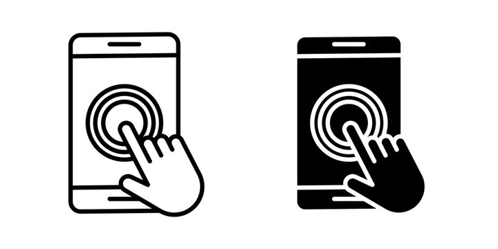 Self service icon minimal artwork set