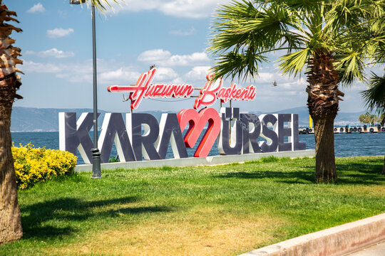 Street view from Karamursel, a coastal municipality in Kocaeli, Turkiye
