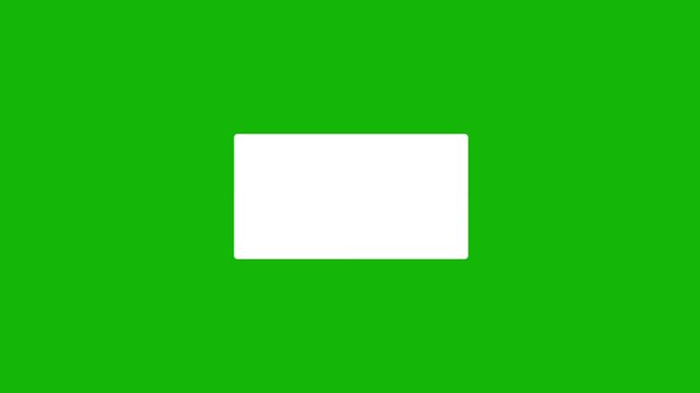 Card wipe video with alpha channel transparency for broadcast, social media, Card wipe 2d fractured, Looping elegant solid color slides