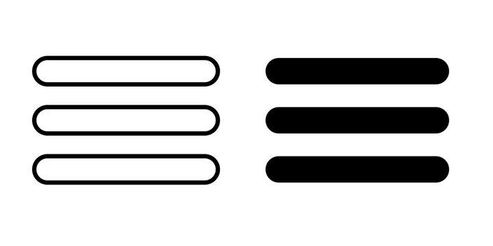 Menu icon vector elements kit